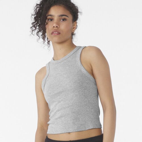 Women’s micro rib racer tank Thumbnail