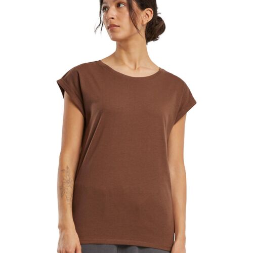 Women's extended shoulder tee Thumbnail