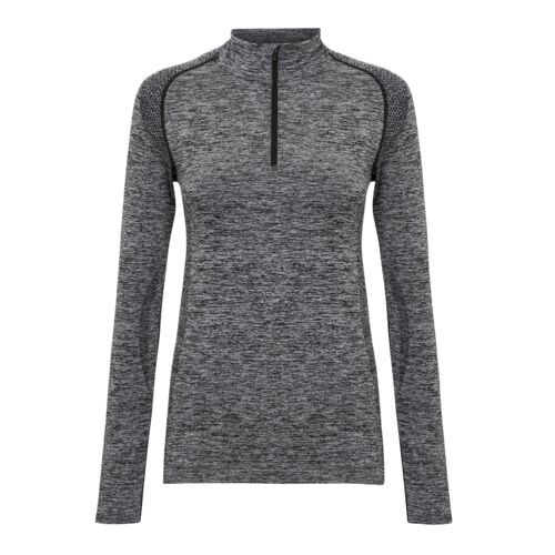 Women's TriDri® seamless '3D fit' multi-sport performance zip top Thumbnail