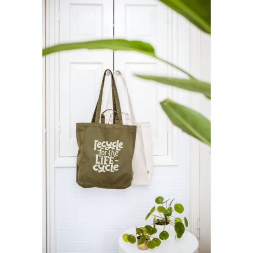 Organic Cotton Canvas Tote Bag (280 g/m²) Thumbnail